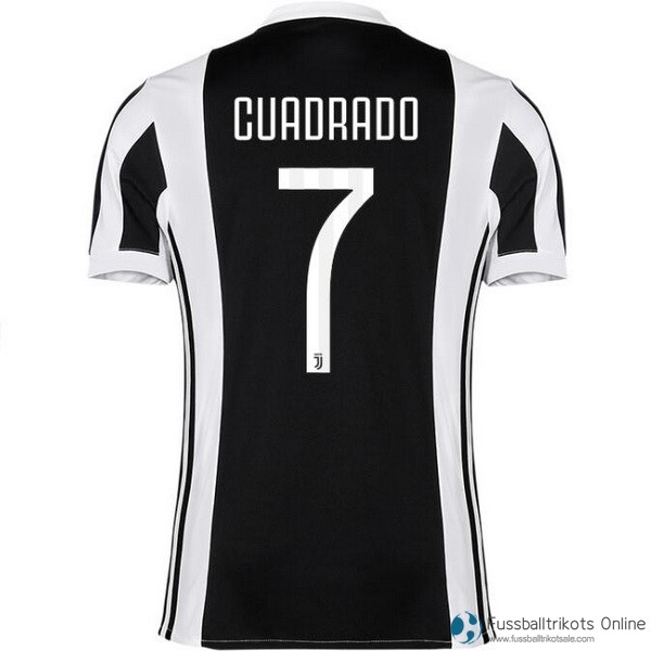 Juventus Trikot Heim Cuadrado 2017-18 Fussballtrikots Günstig